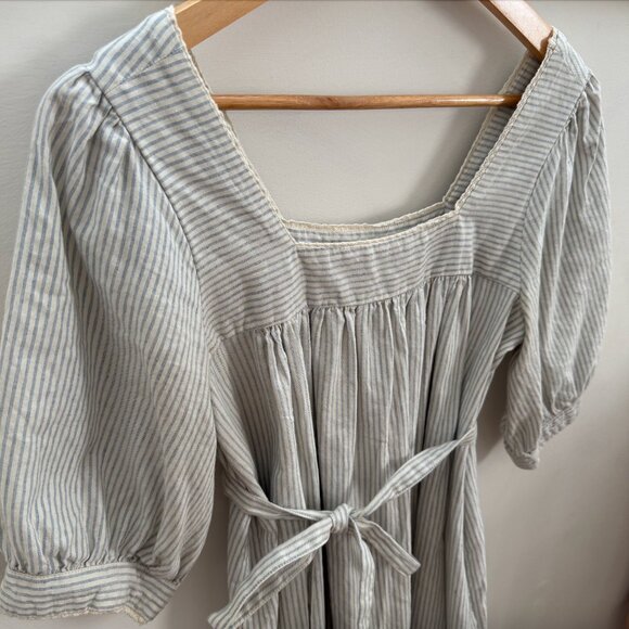 Christy Dawn Berkley Dress in Blue Harvest Stripe - Picture 5 of 6